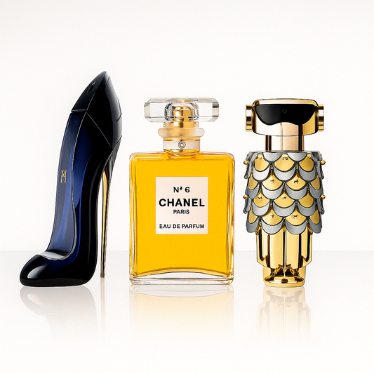 ✨Carolina Herrera BUENA CHICA, Chanel Nº5 y Paco Rabanne FAMA 🏆