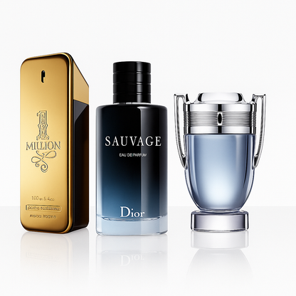 🏆 Paco Rabanne UN MILLÓN, Dior SAUVAGE y Paco Rabanne INVICTUS🏆