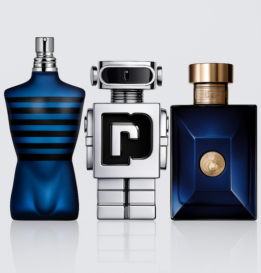 🏆 Versace DYLAN BLUE, Paco Rabanne PHANTOM y Jean Paul Gaultier ULTRA MALE🏆