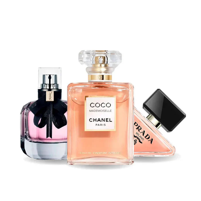 BLACK FRIDAY 3 perfumes: Prada PARADOXE, COCO MADEMOISELLE e MON PARIS 100ml
