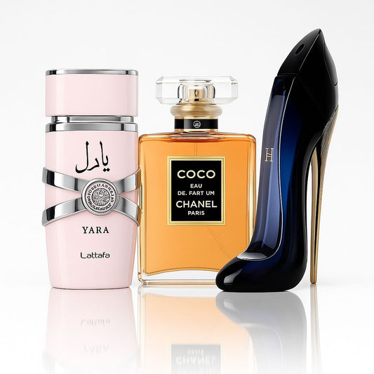 ✨ Trío – Good Girl, Yara y Coco de Chanel 🏆 