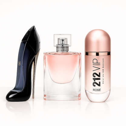 ✨ Carolina Herrera GOOD GIRL, Lancôme LA VIE EST BELLE y Carolina Herrera 212 VIP ROSÉ 🏆