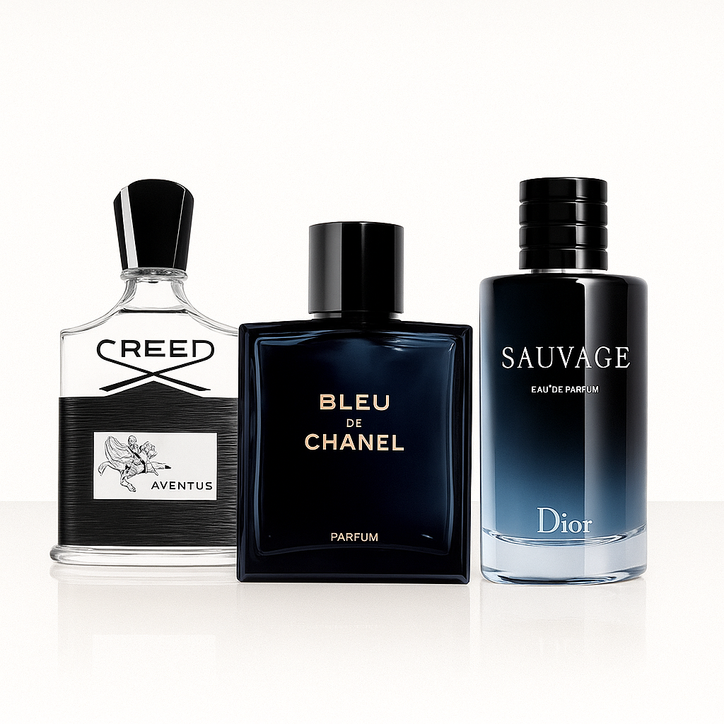 🏆 Creed AVENTUS, BLEU DE CHANEL y Dior SAUVAGE 🏆